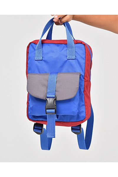 ICONE BAG Rucsac portabil dublu culoare pentru fata - detaliu blocare