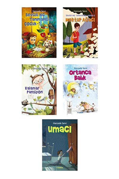 Tudem Yayınları Sevgili Hiç Tanımadığım Çocuk-kalamar Pansiyon-ortanca Balık-...