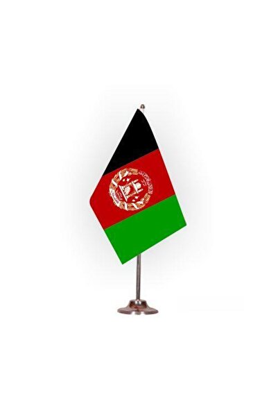 Genel Markalar Afganistan Masa Bayrağı Krom Direkli
