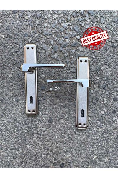 ARON Sofuoğlu Lux Anka Mirrored Nickel Satin (ODA) Door Handle Aluminum / Steel