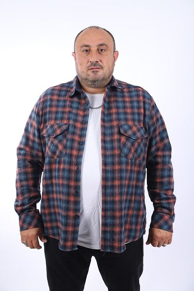 Starbattal Cămașă Lumberjack Double Buzunar Small Plaid 22217-benzină