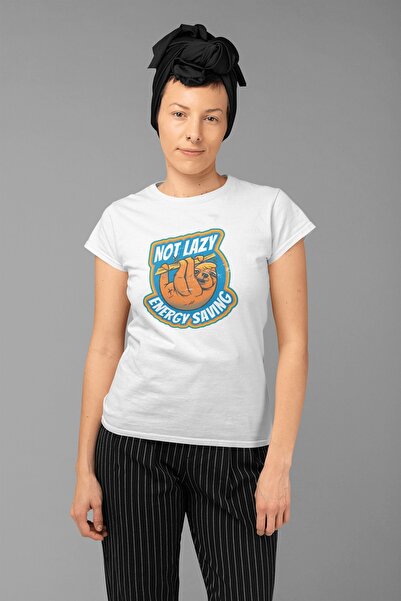 ErTaPassage Bela energija Štampano Oversize kroj Žene T-shirt - T437861