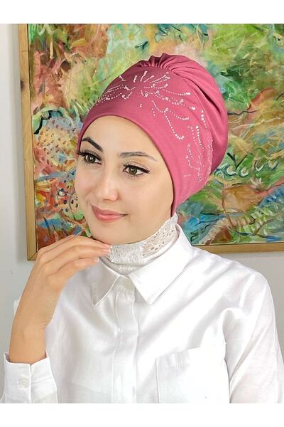 Generic Brand Cartuș Model Stoned Dark Rose Bonnet uscat