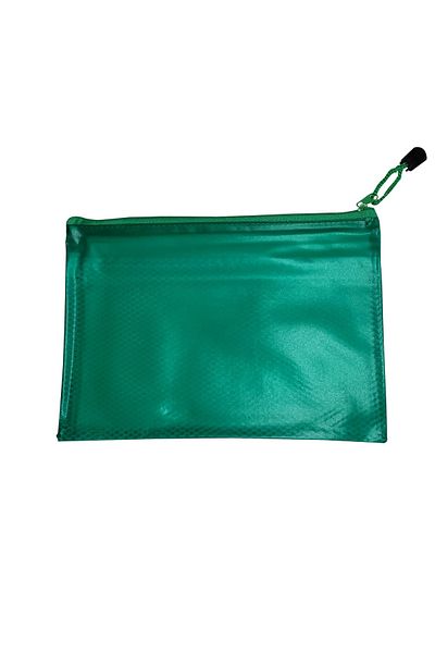 Vox Art Green A5 Paper Binder - Pp Zipper, 2 Compartments, 2 Pieces