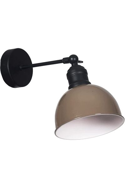 Fer Avize Cute Modern Design Brown Single Sconce with Adjustable Head