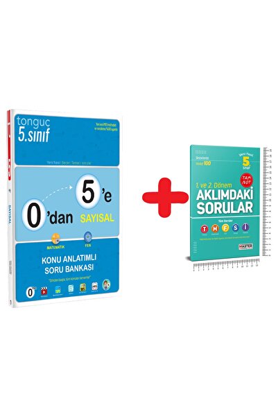 Tonguç Yayınları 5. Sınıf Yeni Nesil 0'dan 5'e Sayısal Konu Anlatımlı Soru Ba...