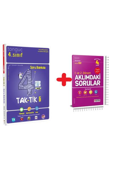 Tonguç Yayınları 4. Sınıf Yeni Nesil Tüm Dersler Taktikli Soru Bankası
