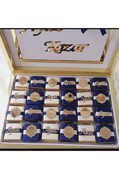 MONO GRUP Mono Chocolate Exclusive Bebek Çikolatası_ Pleksi Süslemeli 48 Adet...