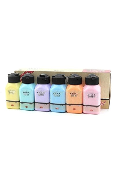 Artdeco Akrilik Boya 6x75ml PASTEL Renkler-1