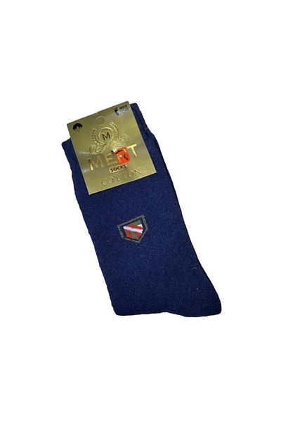 Mert Çorap 12 чифта мъжки зимни чорапи за хавлии Mert, смесени цветове, памук