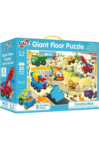 Galt Puzzle gigant de podea - Șantier de construcții 30 de piese