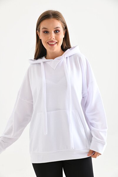 ubmbutik Φούτερ καγκουρό με κουκούλα τσέπης