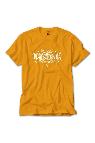 Z zepplin Κίτρινο μπλουζάκι Katatonia Logo 2