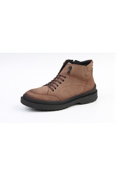 CHOPPER Cpr-22310 Memory Sole Genuine Oiled Leather Zippered Men's Boots