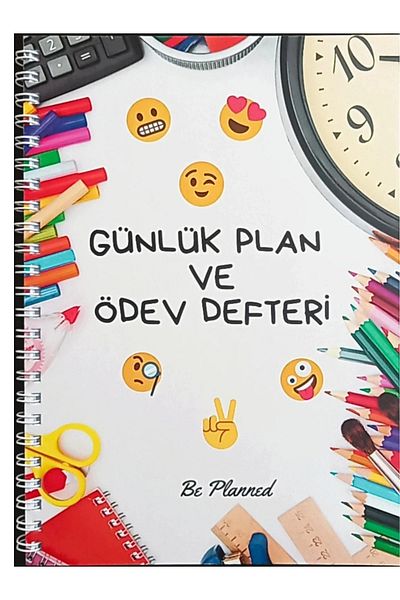 Be Planned Homework Notebook