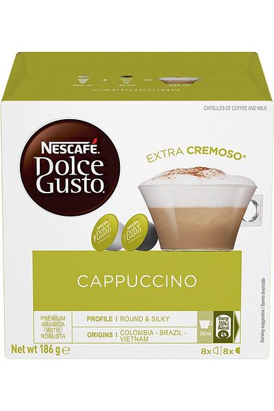 Nescafe Dolce Gusto Cappuccino 16 Kapsül 186,4 gr