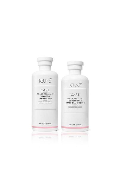 Keune Color Brillianz 300ml Shampoo and 250ml Conditioner Set - For Coloured Hair