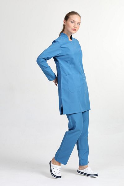 BAŞAK Set de tricou Hijab Doctor Nurse (țesătură de alpaca)