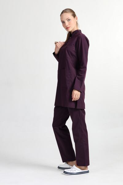 BAŞAK Tesettür Doktor Hemşire Forması Takım (alpaka Kumaş)