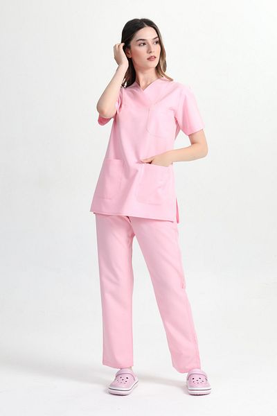BAŞAK Zarfyaka Doctor Nurse Jersey Set (Alpaca Fabric)