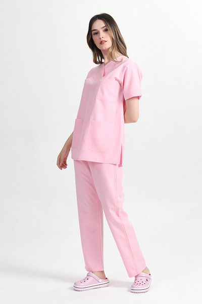 BAŞAK Zarfyaka Doctor Nurse Jersey Set (Alpaca Fabric)