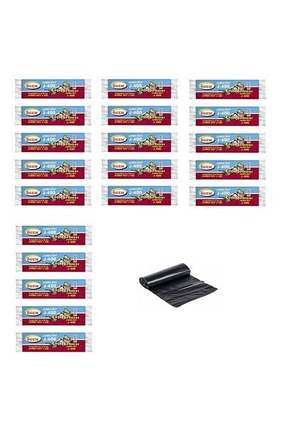 Ögem J-400 Jumbo Size Garbage Bag 80x110 cm 90 lt 10 Rolls 20 Packs