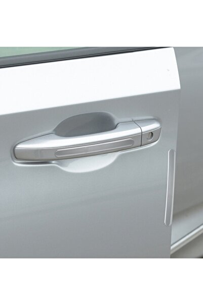 TSC واقي صدمات الباب 4 قطع حماية سيليكون شفافة