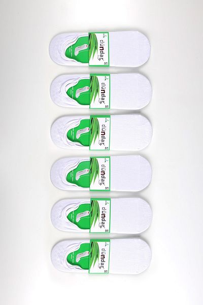 Dündar Bamboo Plus Ballerinas Seamless / Soft Wash / Αρωματικά 6 ζευγάρια για άνδρες