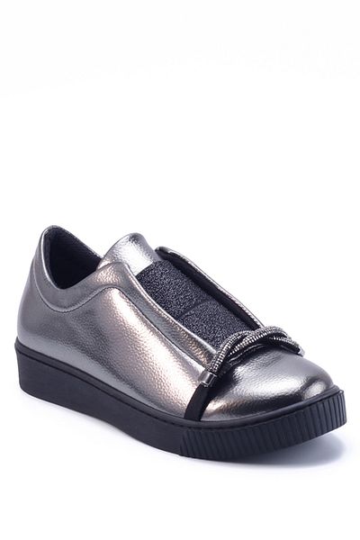 eformoda by emre yılmaz Γυναικεία παπούτσια από γνήσιο δέρμα Platinum 7225