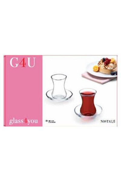 Paşabahçe G4u Nostalgia Tea Set 12 Pieces