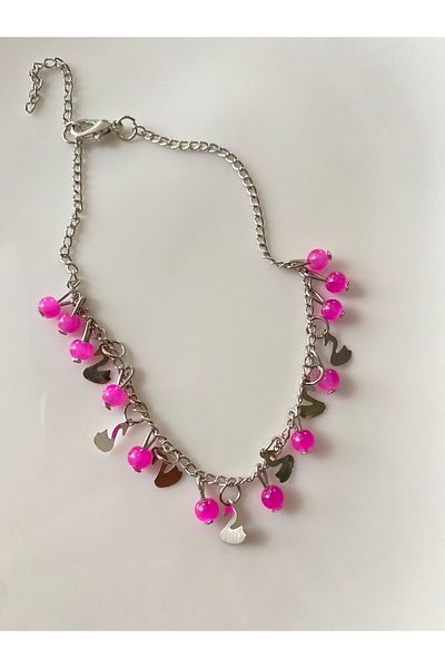 JustGAF Mixed Color Beaded Anklet