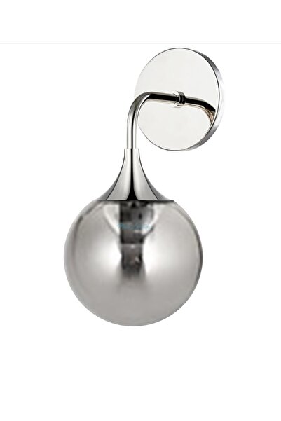 Modi Lighting Şelale Krom L Füme Camlı Aplik Mod-ap-4478-1kdl