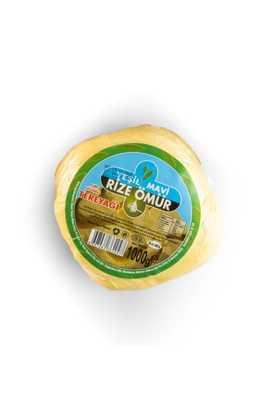 YEŞİL MAVİ RİZE ÖMÜR Tereyağı 1000 gr