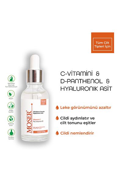 Moser Vitamin C - Brightening & Skin Tone Equalizing Serum