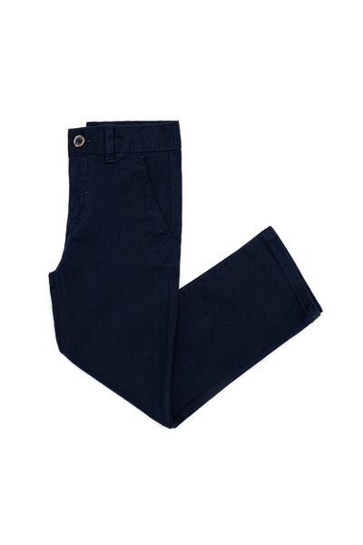 U.S. Polo Assn. Панталони с прав крак и редовна кройка, тъмносини чино пантал...