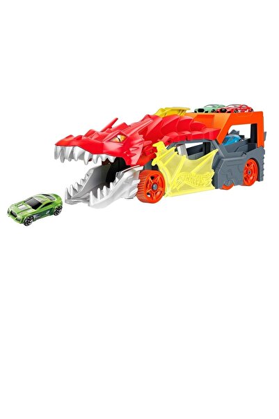 Oyuncakfabrikasi Hot Wheels Fırlatıcı Ve Taşıyıcı Ejderha
