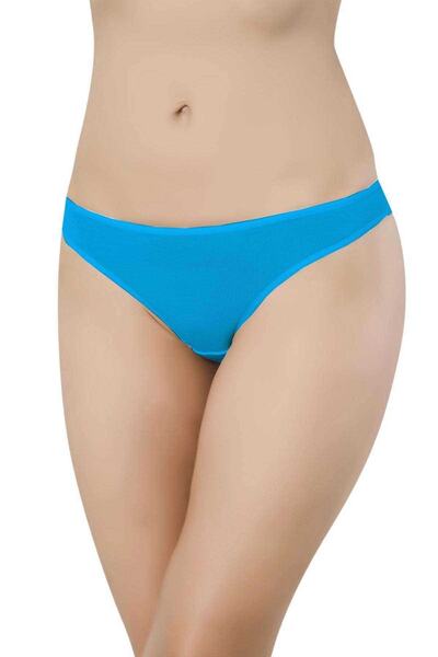 OEM 6 Pieces Lycra Women's Slip Panties Leopard White Blue
