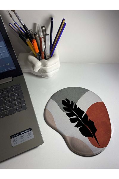 rakkun shop Illustration Drawing 1709 Mouse Pad with Wrist Support