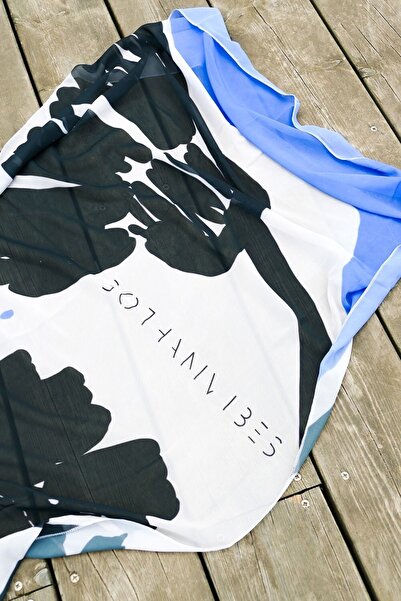 gothamvibes Парео з жіночим візерунком 004 - 95 X 145