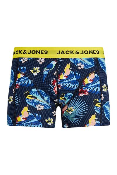 Jack & Jones Jack Jones Flower Bird Trunks 3 Πακέτα Noos Ανδρικά έγχρωμα μπόξερ 12194104 -28
