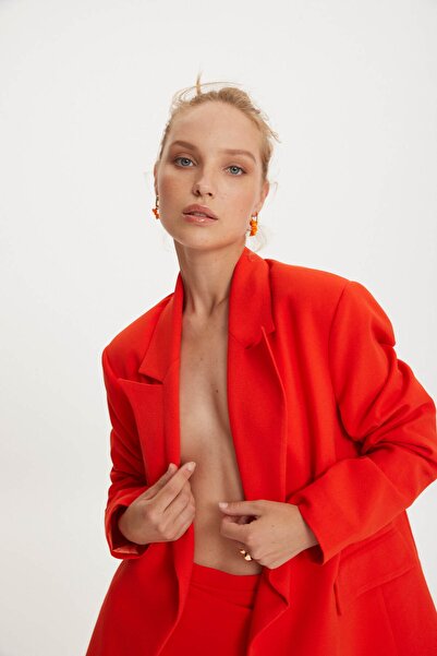 MEJJE Lorene Kırmızı Ceket