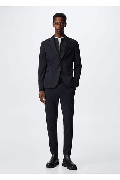 MANGO Man Bunda slim Cut Cotton Blazer