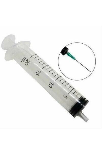 Genject 20 Ml 3 Parça 21g 0.80x38mm Enjektör -100 Lü