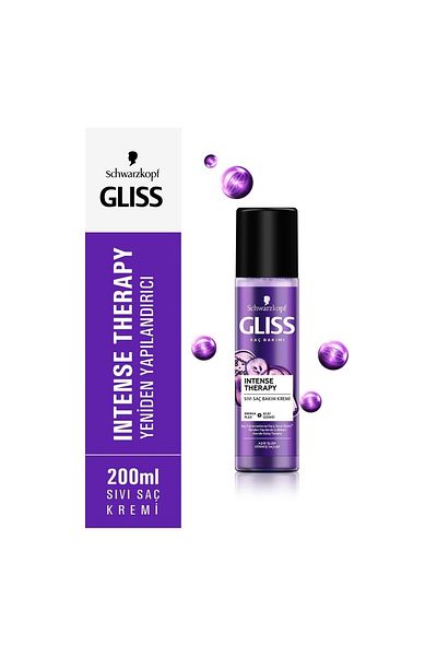 Gliss Liquid Conditioner Intense Therapy For Excessive Treated Hair 200 Ml