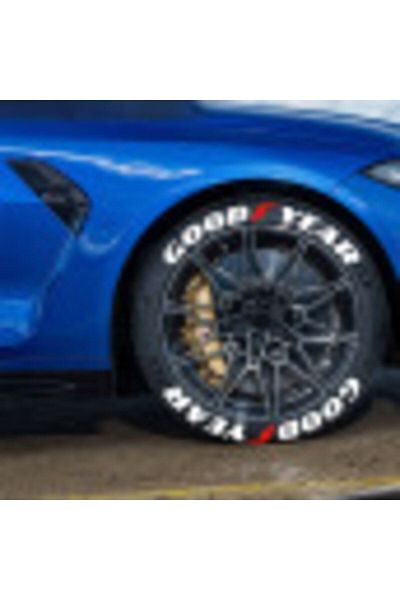 bombtire Goodyear Eagle F1 3d Tire Lettering 2.5 cm Original Rubber 4 Pieces