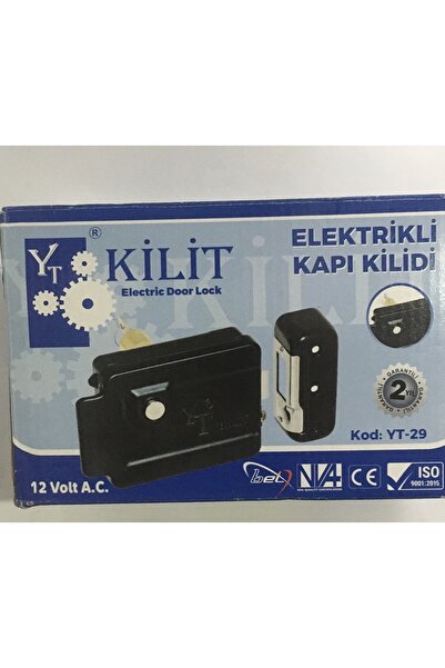 YT Trajlı Elektirikli Kapı Kilidi 50 Mm12 Volt Bilsa