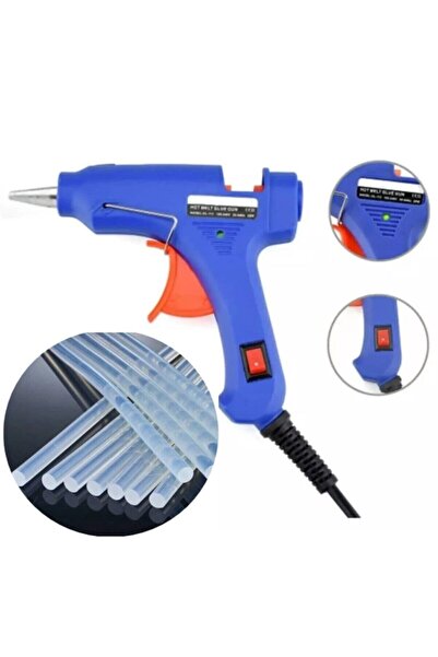 YENİ HEDİYELİK DÜNYAM Dghl Sıcak Silikon Tabancası Koruma Anahtarlı-10 Adet Ş...