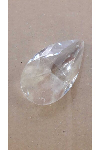 ADA AVİZE Kristal Cam Avize Taşı Orta (boyu 6,5 Cm,eni 4 Cm)
