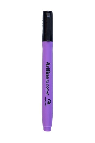 artline Supreme Highlighter Highlighter Marking Pen Purple