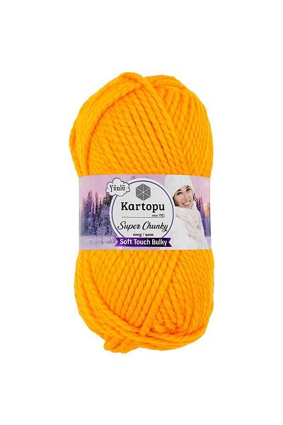 Kartopu K.artopu Super Chunky Χοντρό Χειμερινό Πλεκτό Σχοινί K314
